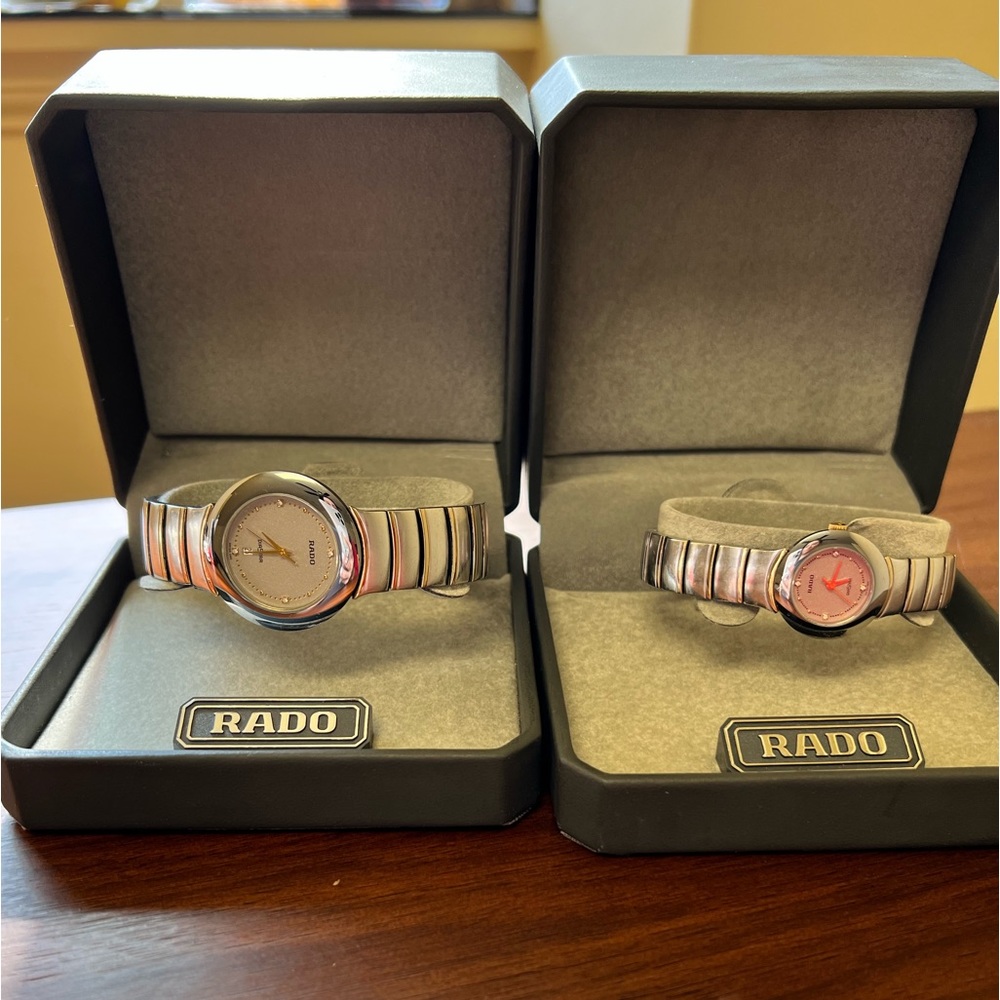 Rado his & her watch set